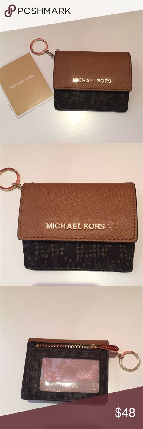 michael kors keyring wallet